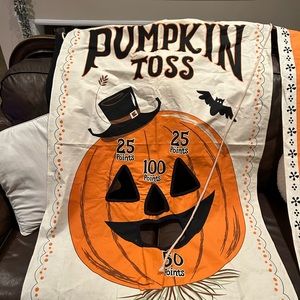 Pattern barn canvas bag toss games